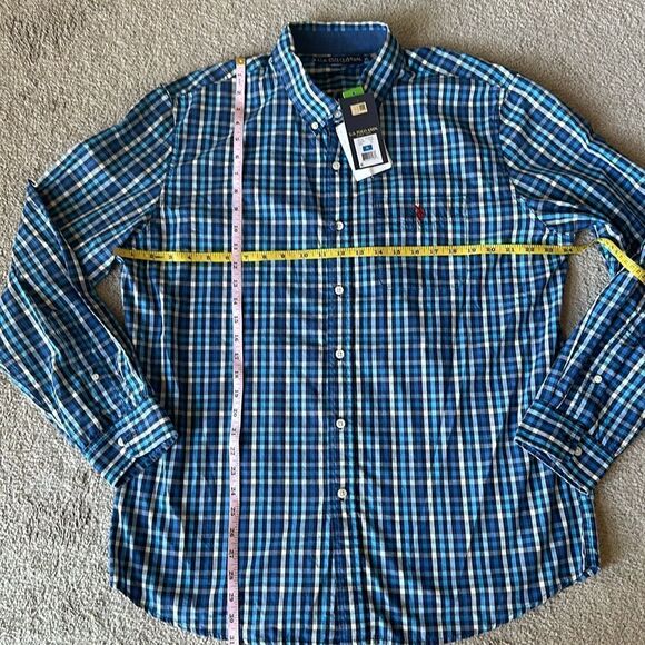 U.S. Polo Assn. Men’s Plaid Buttondown - Picture 4 of 11